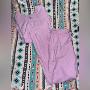 MedCouture Lilac Scrub Set